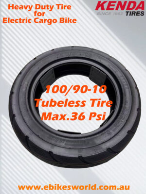 Kenda 100/90-10 Tubeless Tire (Heavy-Duty Use)
